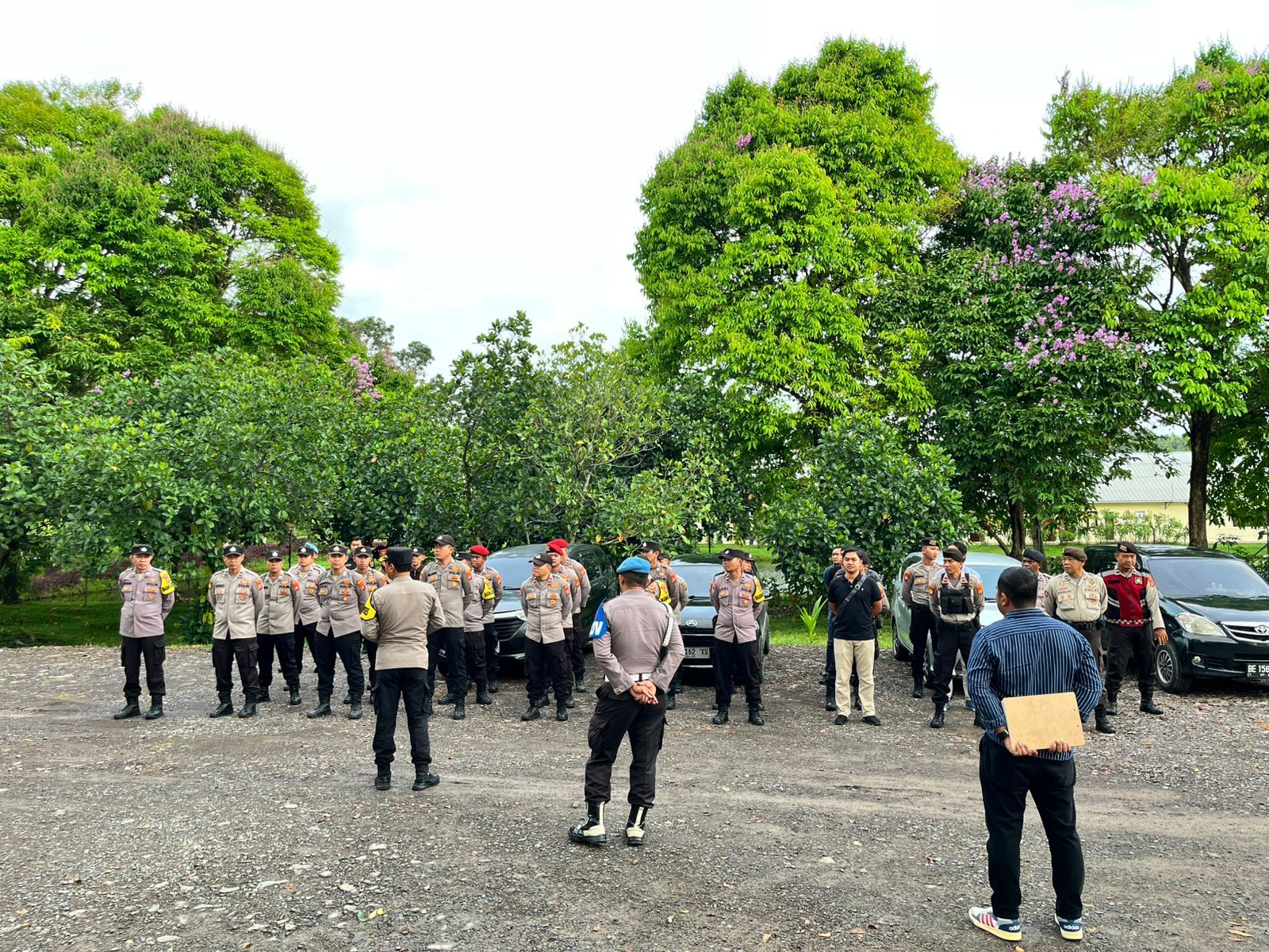 Polres Lampung Selatan pastikan keamanan dan ketertiban dalam aksi mogok kerja
