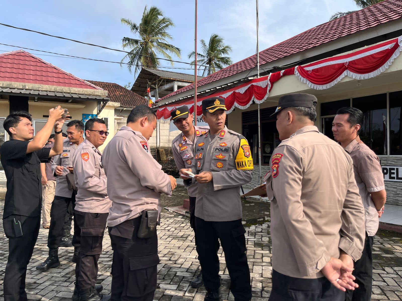 Penegakan Ketertiban dan Disiplin (Gaktiblin) di Polsek Katibung