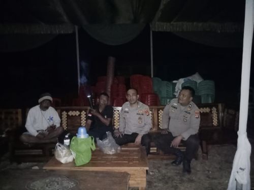 Polsek Tanjung Bintang Patroli Cek Lahan Ketahanan Pangan, Antisipasi Pencurian Jagung