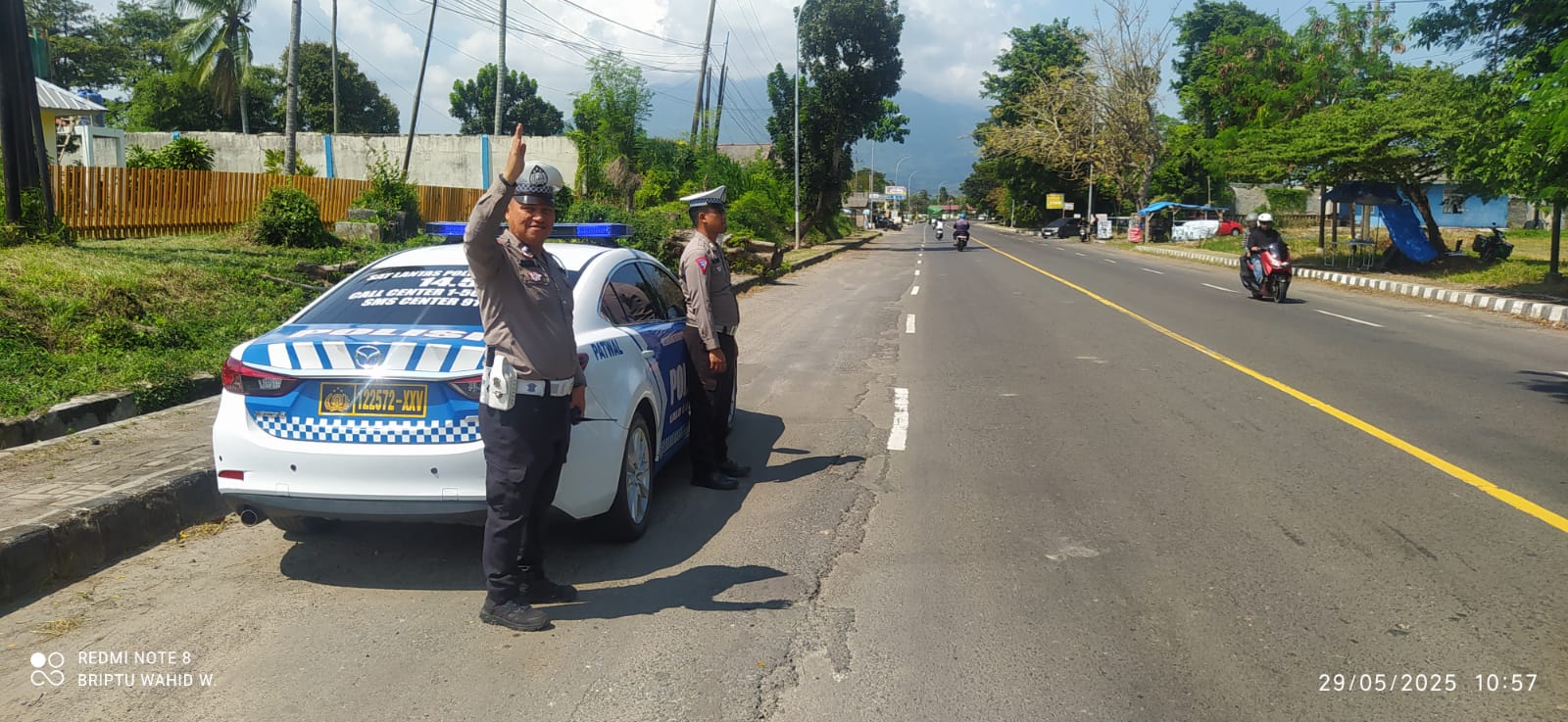 Patroli dan Cegah 3C Serta Antisipasi Kejadian Laka Lantas di Lampung Selatan