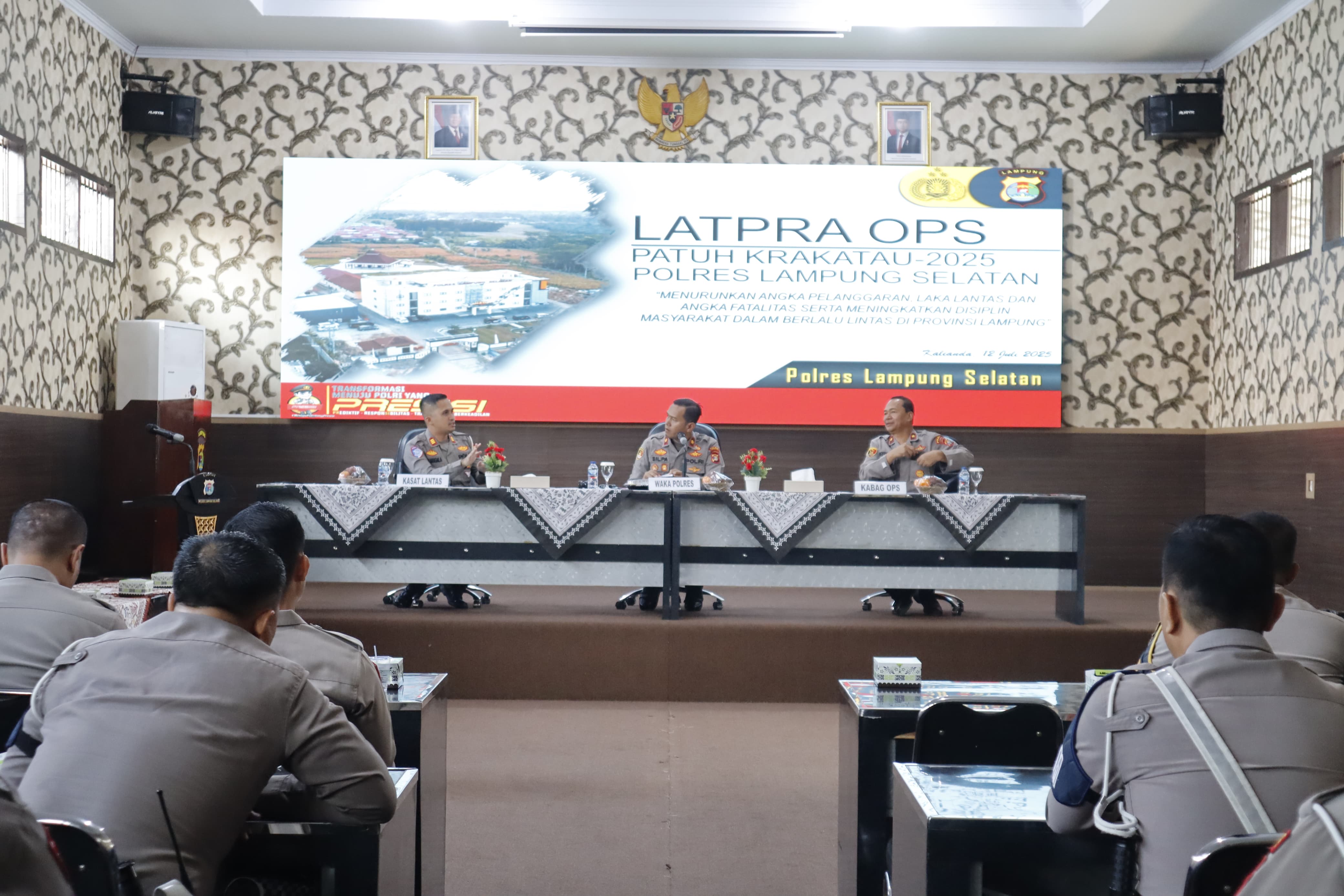 Polres Lampung Selatan Gelar Patuh Krakatau 2025, Siap Lindungi Masyarakat dari Ancaman Laka dan Pelanggaran